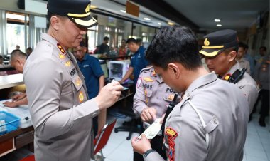 Kapolres Jember Kunjungi Kantor Samsat Pastikan Pelayanan Optimal